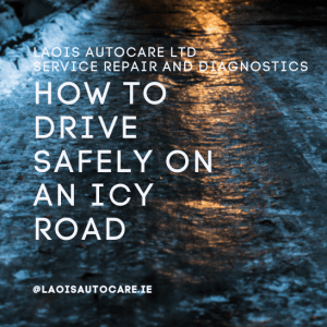 How to drive safely on an icy road